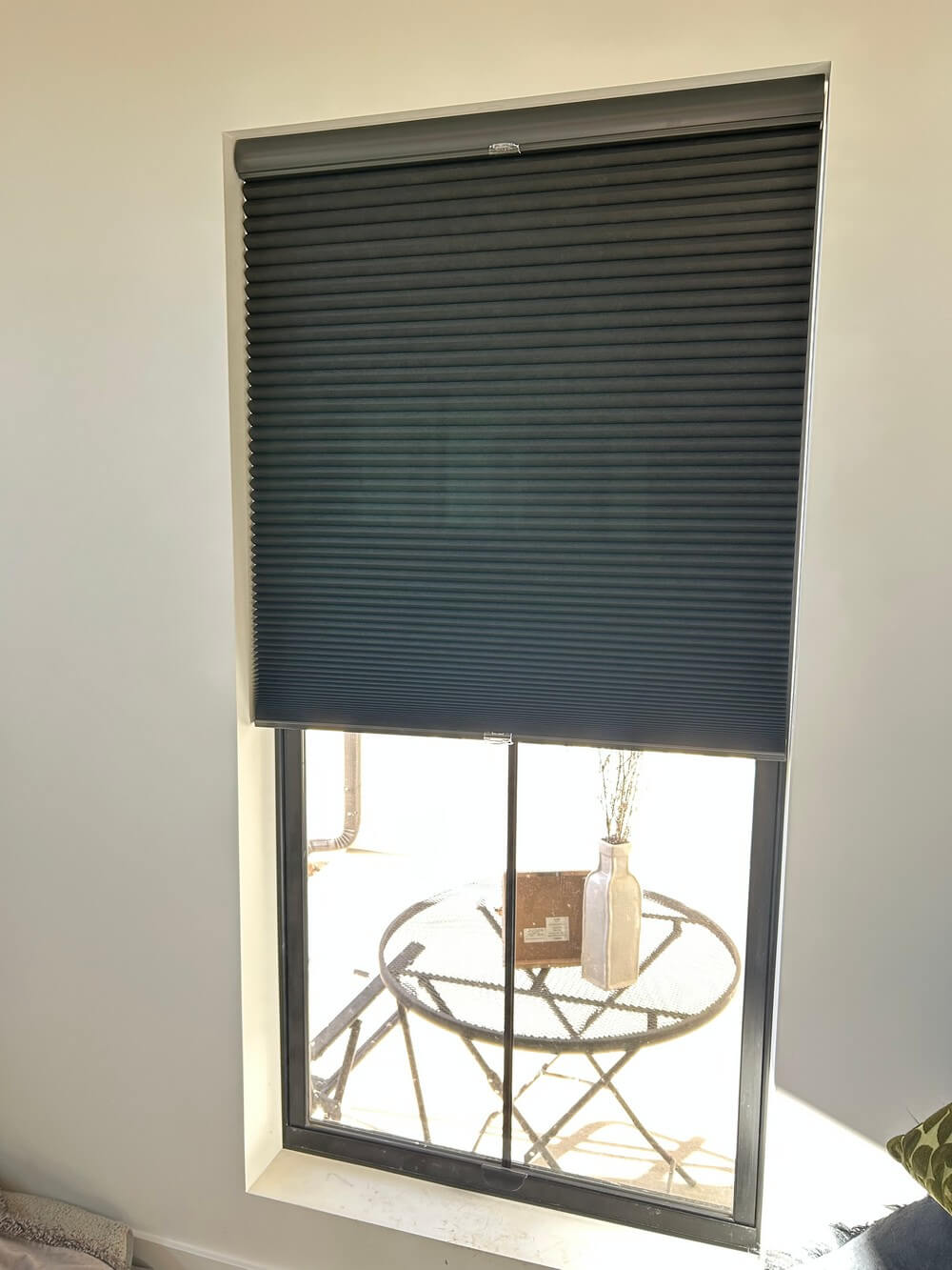 Contemporary Top Down Bottom Up Honeycomb Shades on Fair Oaks Cir in Corinth, TX