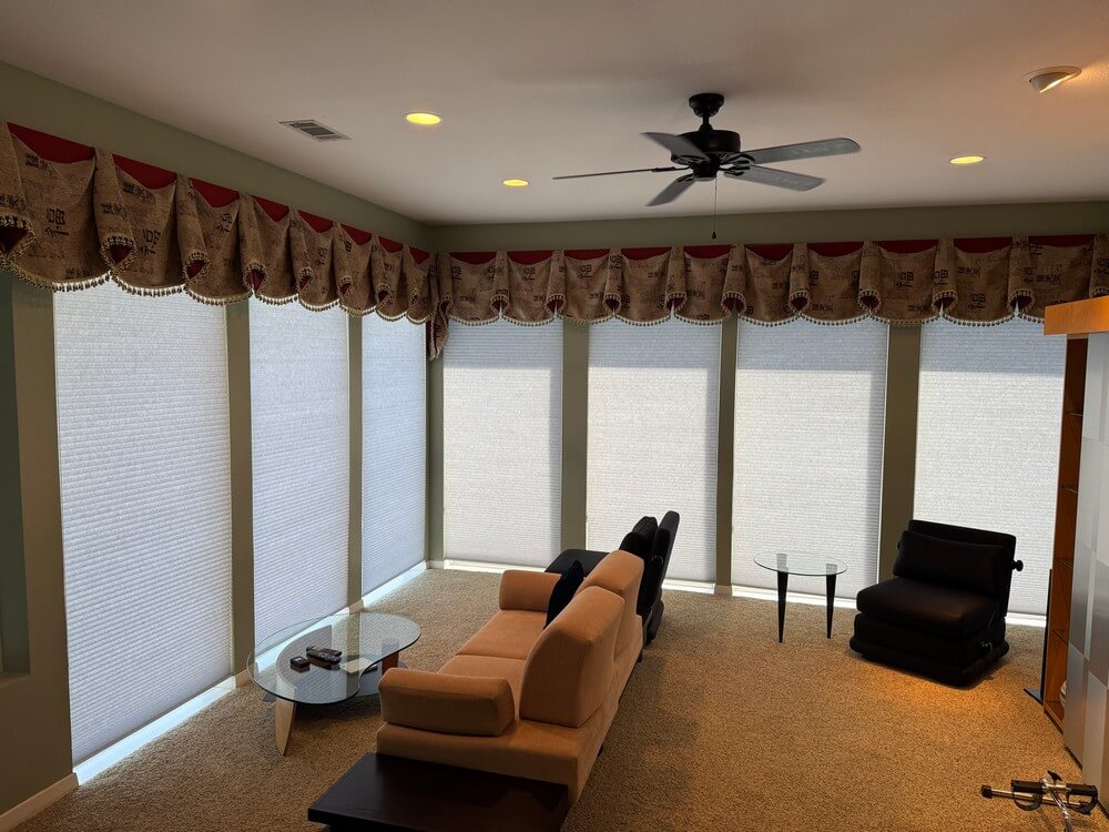Energy-Efficient Honeycomb Shades for Heat Relief on Lake Breeze Dr in Highland Village, TX