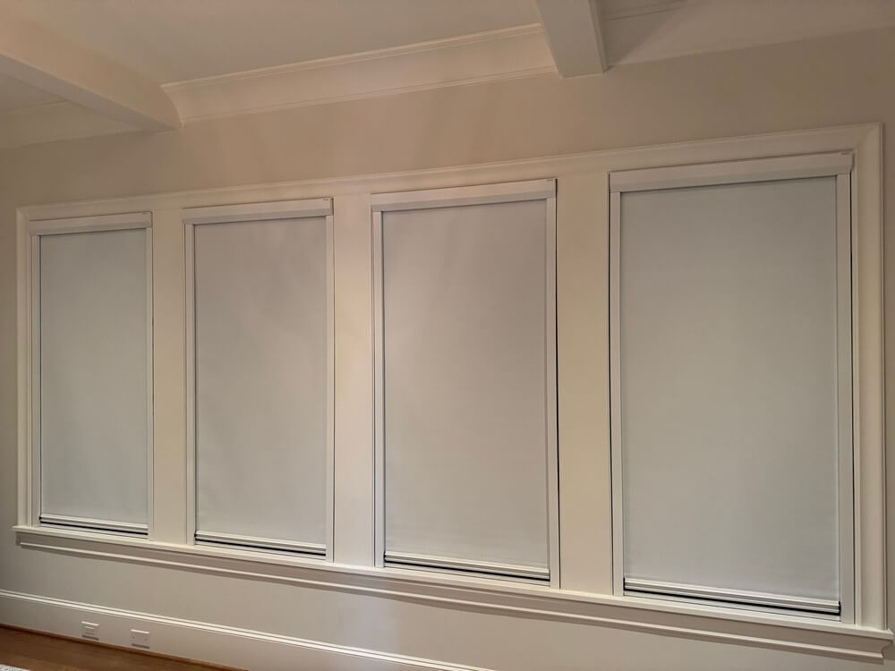 Motorized blackout roller shades stanhope st dallas tx
